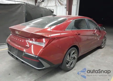 2024 Hyundai Elantra Hybrid Limited from USA, damaged, VIN KMHLN4DJ3RU107523